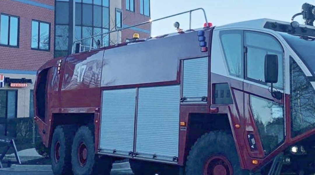 Oversized Fire Truck to Iraq